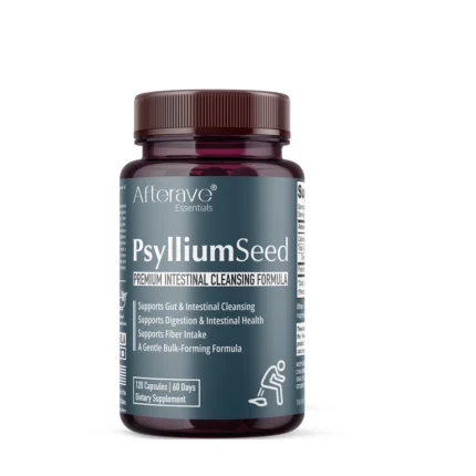 Afterave Psyllium Seed Premium Intestinal Cleanse – 120 Capsules