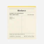 Biodance Radiant Vita Niacinamide Real Deep Mask 4 Piece