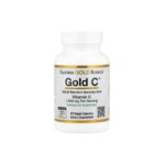 California Gold Nutrition Gold C – Gold Standard Ascorbic Acid Vitamin C – 1,000 mg – 60 Veggie Capsules