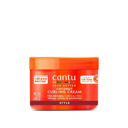 Cantu Shea Butter Coconut Curling Cream for Natural Hair 340g
