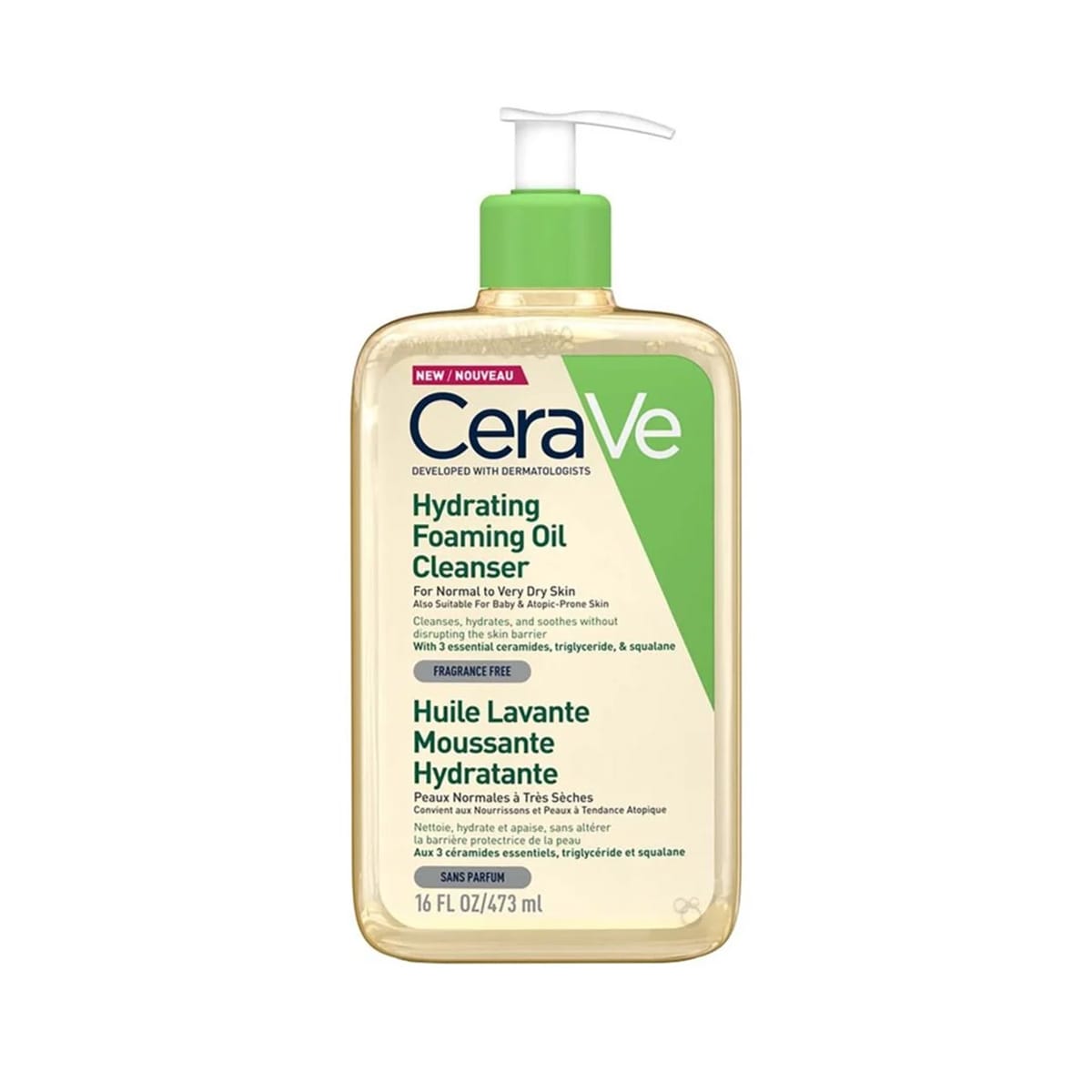 CeraVe Hydrating Foaming Oil Cleanser 473ml CeraVe Hydrating Foaming Oil Cleanser 473ml