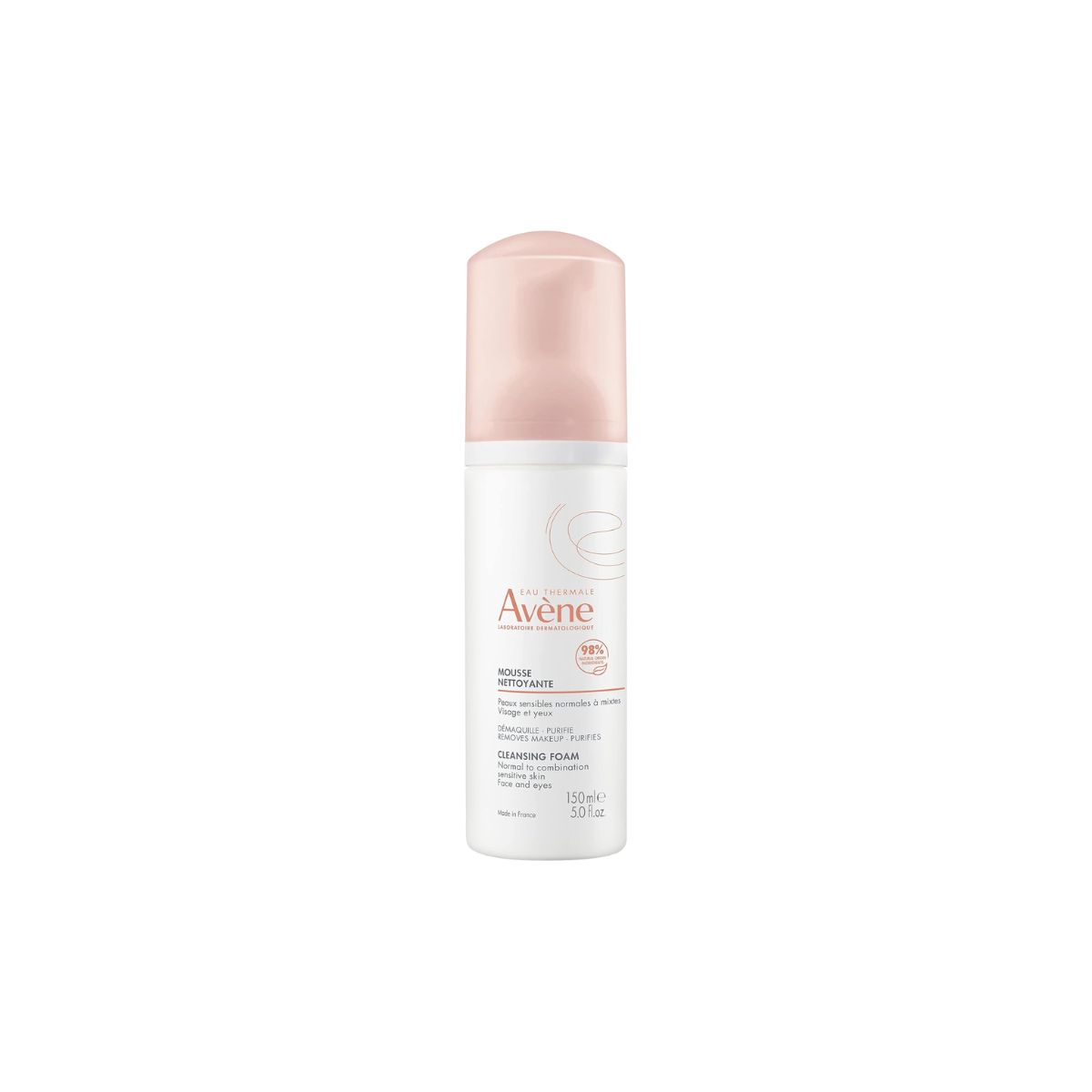 Eau Thermale Avène Facial Cleansing Foam for Sensitive Skin — 150 ml Eau Thermale Avène Facial Cleansing Foam for Sensitive Skin — 150 ml