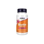 NOW Biotin 5,000 mcg 60 Veg Capsules
