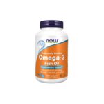 NOW Foods Omega-3 Fish Oil, Molecularly Distilled 200 Softgels