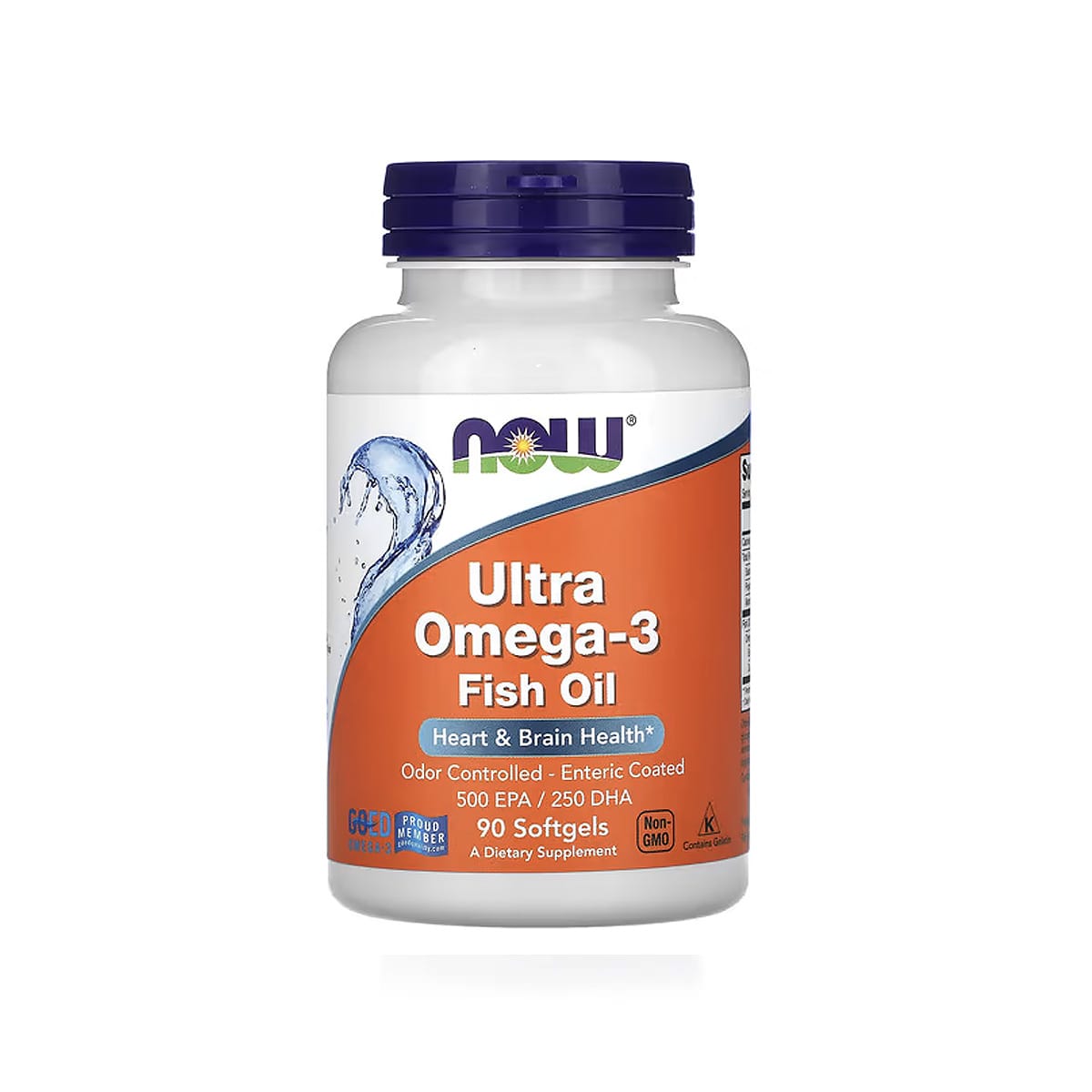 NOW Foods, Ultra Omega-3 Fish Oil, 90 Softgels NOW Foods, Ultra Omega-3 Fish Oil, 90 Softgels