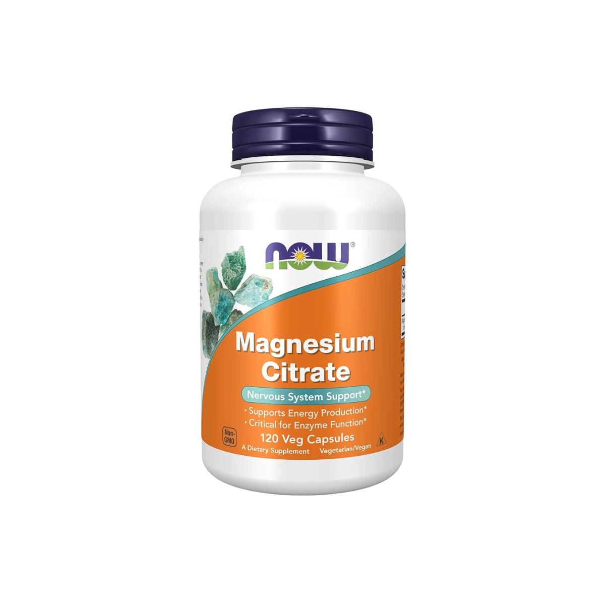 NOW Magnesium Citrate 120 Capsules NOW Magnesium Citrate 120 Capsules