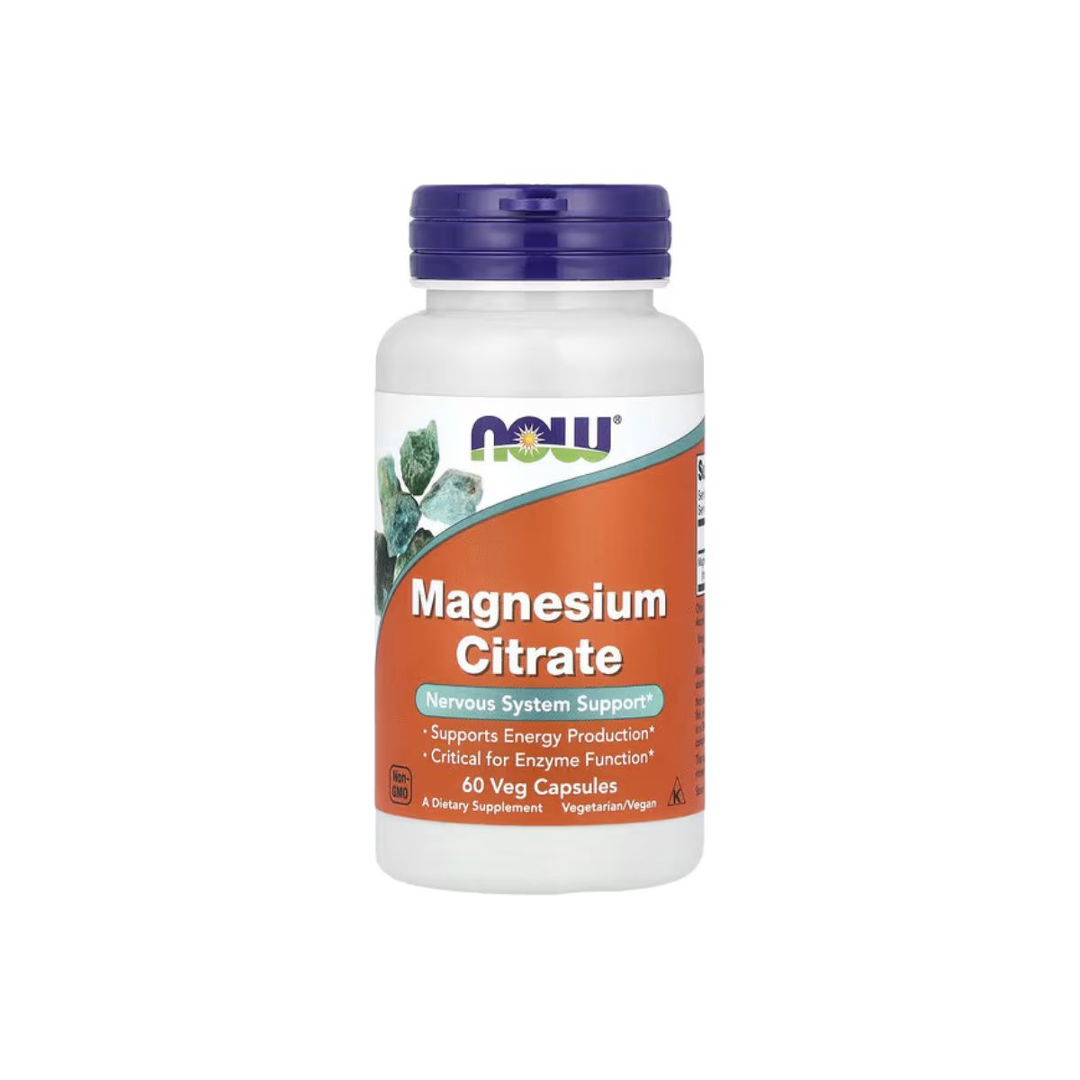 NOW Magnesium Citrate 60 Capsules NOW Magnesium Citrate 60 Capsules