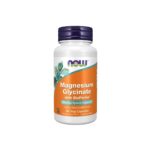 NOW Magnesium Glycinate with BioPerine 60 Veg Capsules