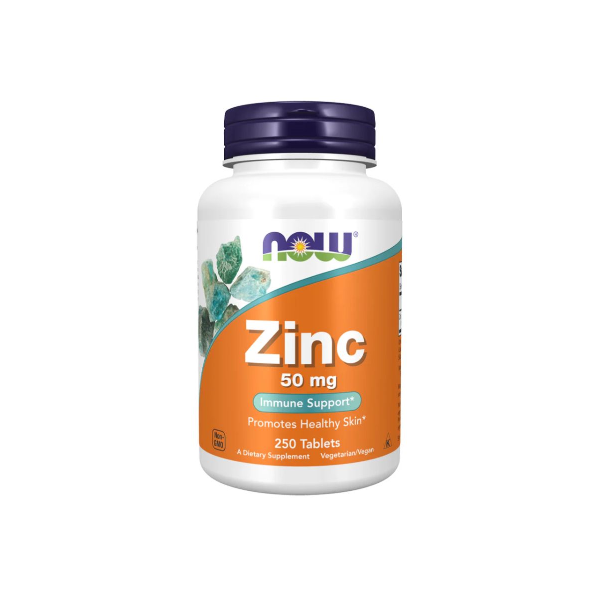 NOW Zinc 50 mg – Immune Support – Promotes Healthy Skin 250 Tablets NOW Zinc 50 mg – Immune Support – Promotes Healthy Skin 250 Tablets