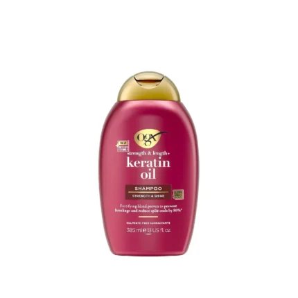 OGX Strength & Length Keratin Oil Shampoo 385ml
