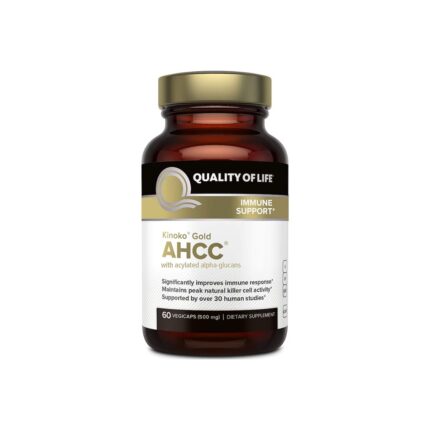 Quality of Life AHCC Gold 60 Vegetarian Capsules
