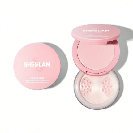 SHEGLAM Insta-Ready Face & Under Eye Setting Powder Duo – Bubblegum