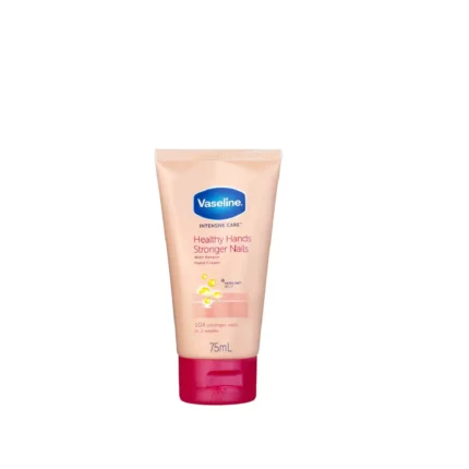 Vaseline Intensive Care Healthy Hands & Stronger Nails Hand Cream with Keratin 75ml