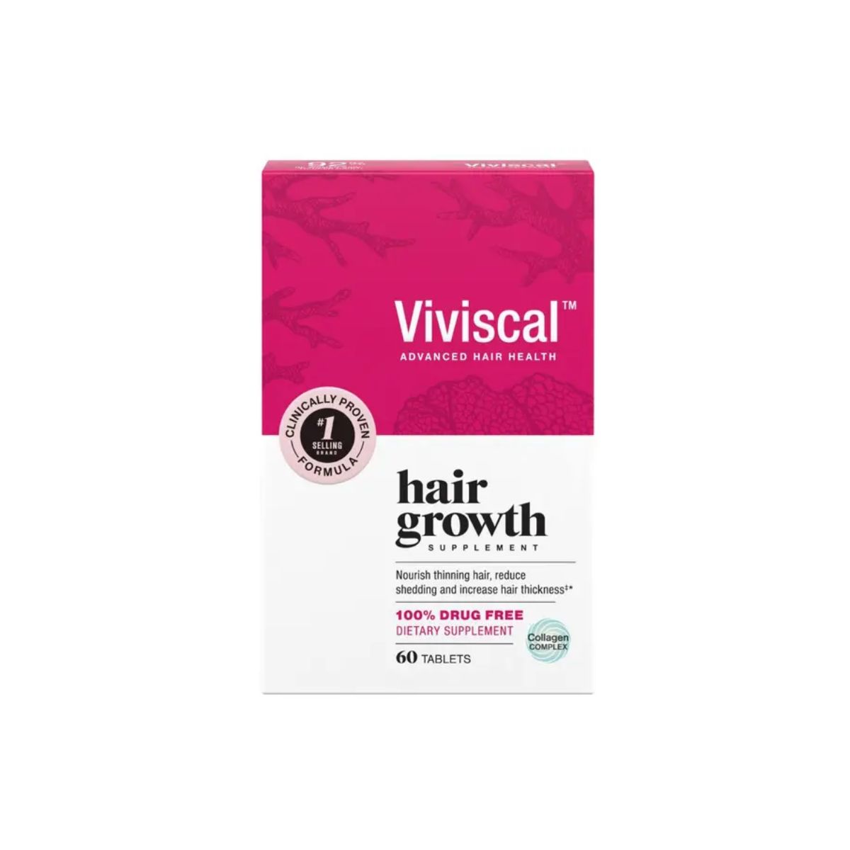 Viviscal Advanced Hair Health Hair Growth Supplement 60 Tablets Viviscal Advanced Hair Health Hair Growth Supplement 60 Tablets