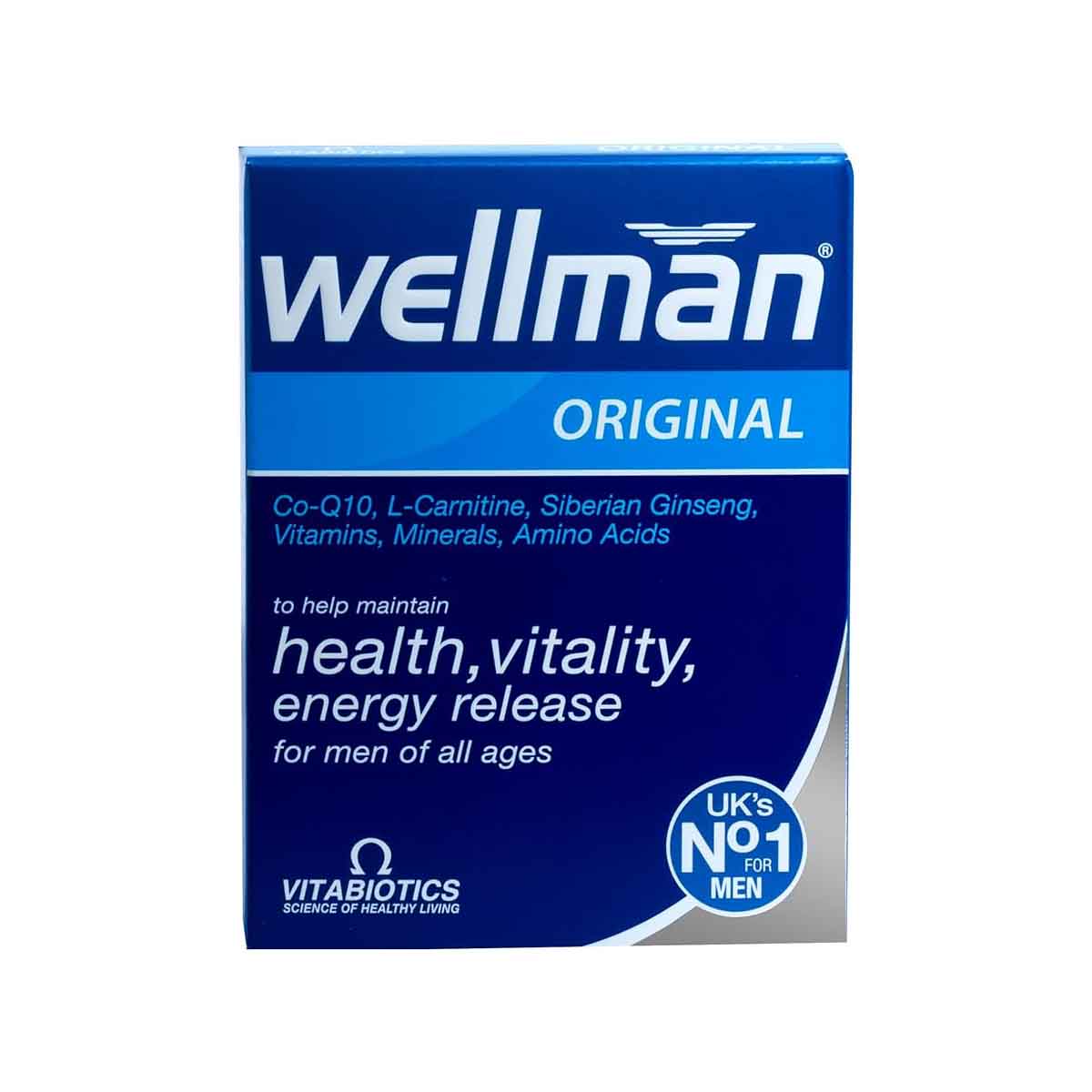 Wellman ORIGINAL 29 NUTRIENTS - 30 Tablets Wellman ORIGINAL 29 NUTRIENTS - 30 Tablets