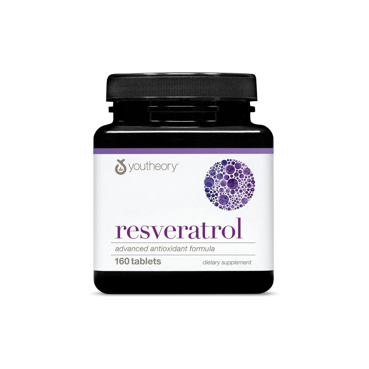 Youtheory Resveratrol Advanced Antioxidant Formula – 160 Tablets Youtheory Resveratrol Advanced Antioxidant Formula – 160 Tablets